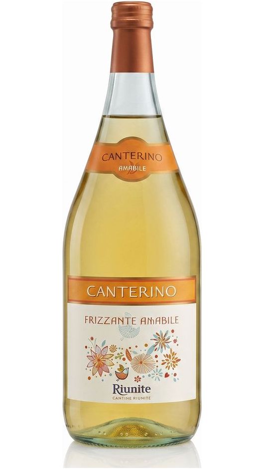 Bianco Amabile Rubicone IGT Frizzante - Canterino - Magnum - Riunite