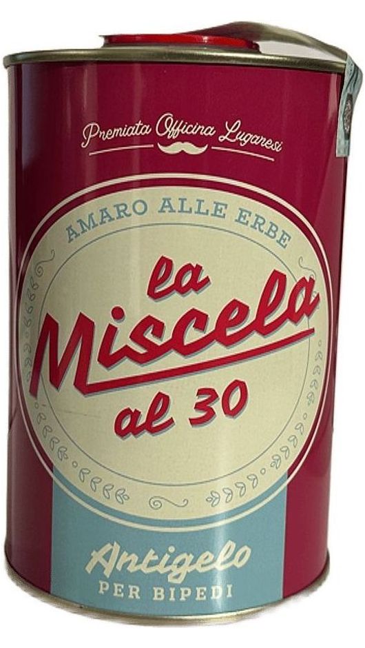 Amaro La Miscela al 30 - Antigelo per Bipedi 100cl - Premiata Officina Lugaresi