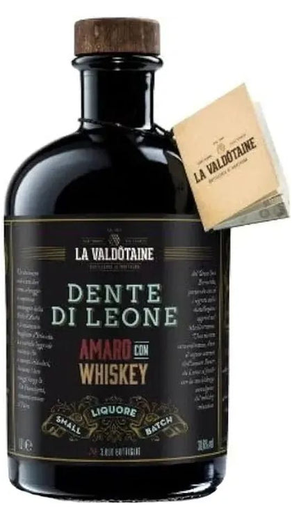 Amaro con Whiskey 100cl - Dente di Leone - La Valdotaine