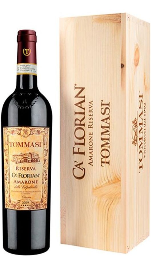 Amarone della Valpolicella DOCG 2013 - Cà Florian - Cassa di Legno - Tommasi