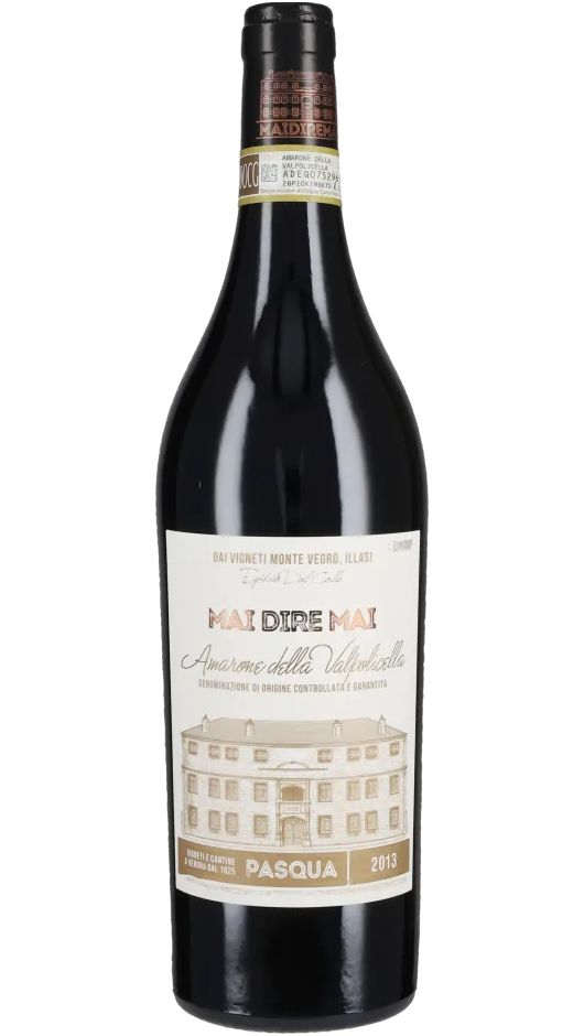 Amarone della Valpolicella DOCG - Mai Dire Mai - Magnum Cassa Legno - Pasqua