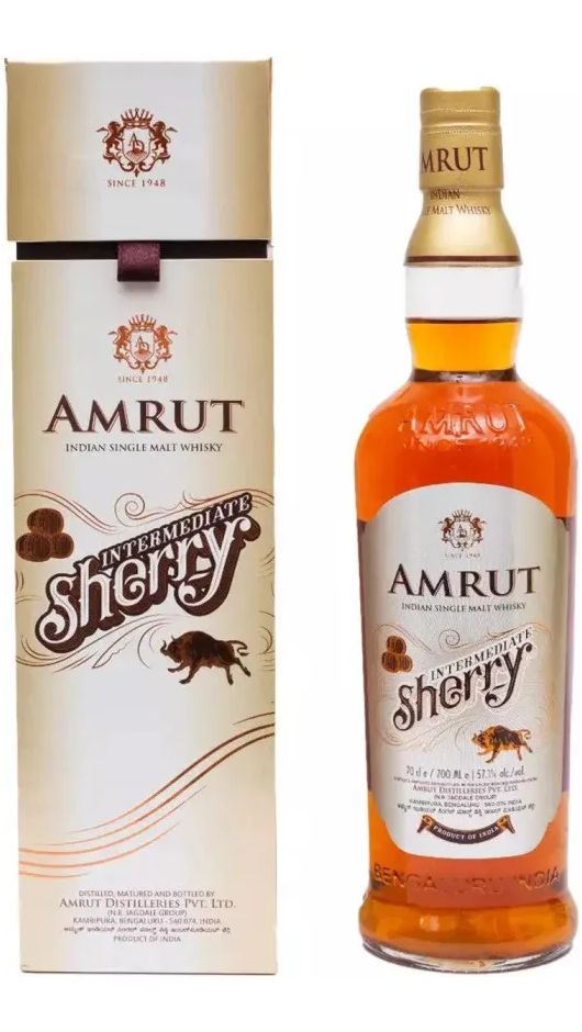 Whisky Intermediate Sherry 70cl - Amrut