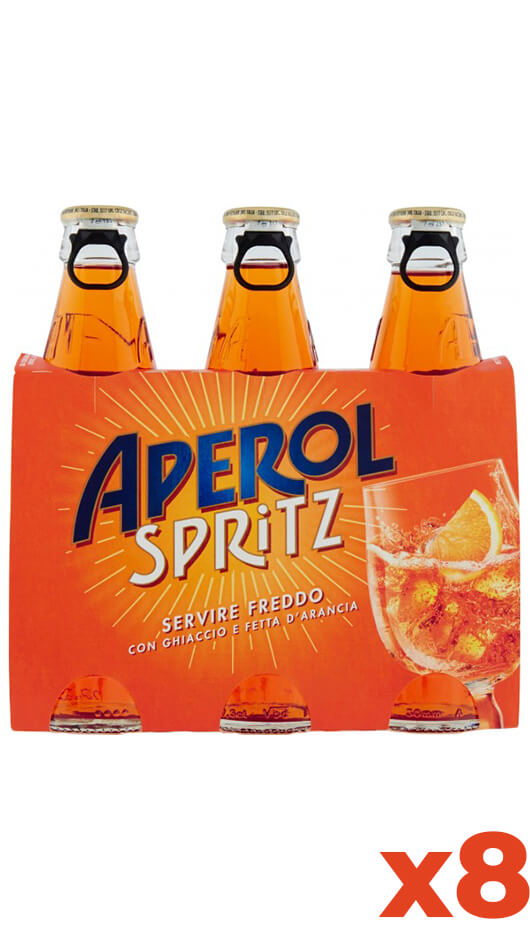 Aperol Spritz - Cluster da 3 Bottiglie - Confezione cl. 17,5 x 8 Clust –  Bottle of Italy
