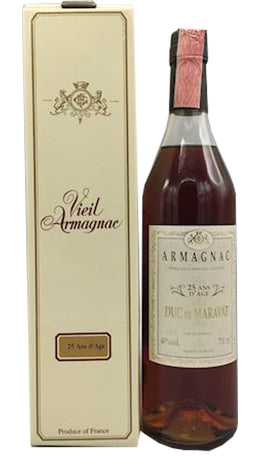 Armagnac Duc De Maravat 25Y 70cl