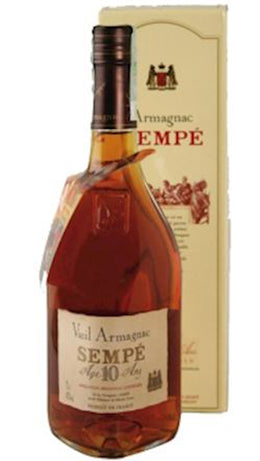 Armagnac Sempe' 10Y 70cl - Eingepackt