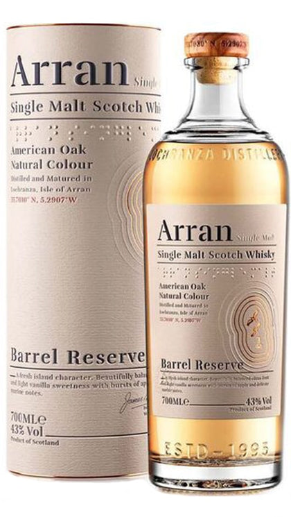 Arran Single Malt Barrel Reserve - 70cl - Boxed