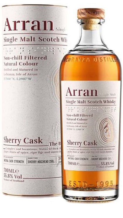 Arran Single Malt Bodega Sherry Cask - 70cl - Boxed