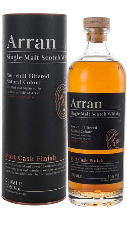 Arran Single Malt Cask Finish Port - 70cl - Eingepackt