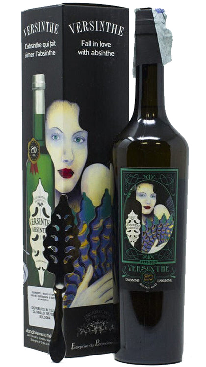 Assenzio Versinthe Classique + Cucchiaino - 20eme Anniversaire - 70cl - Eingepackt