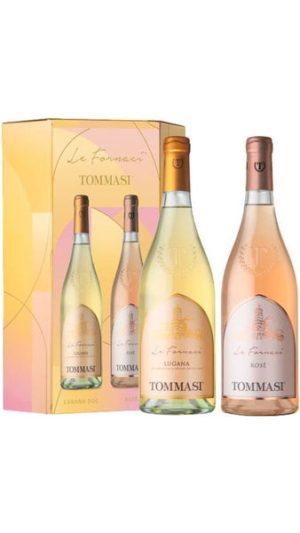 Confezione Regalo Le Fornaci - 1 Lugana, 1 Rosé - Astucciato - Tommasi