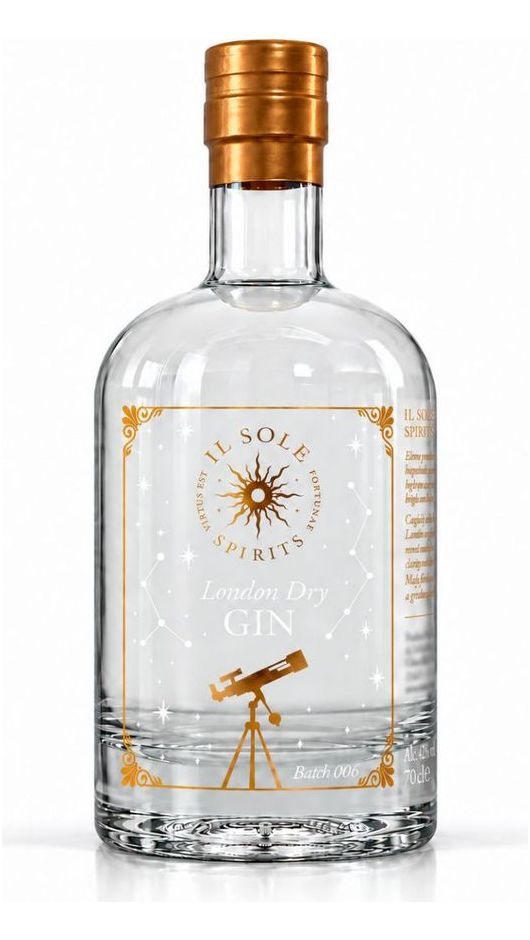 Gin Dry London Batch 006 70cl - Il Sole Spirits