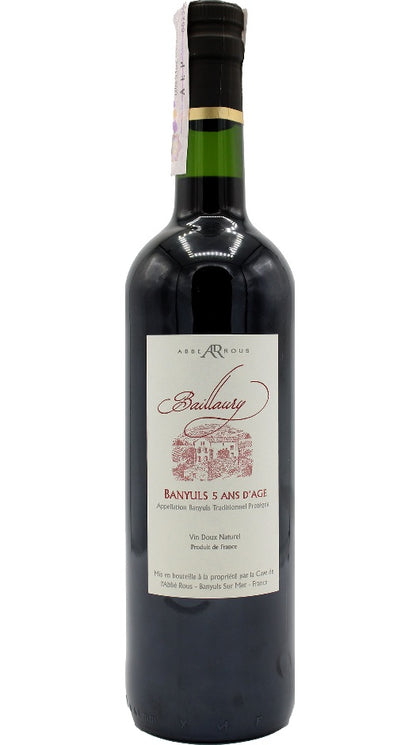 Banyuls - Baillaury - 5 Anni - Abbe Rous