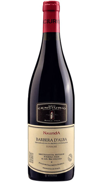 Barbera d'Alba Superiore DOC - Naunda - Bric Cenciurio