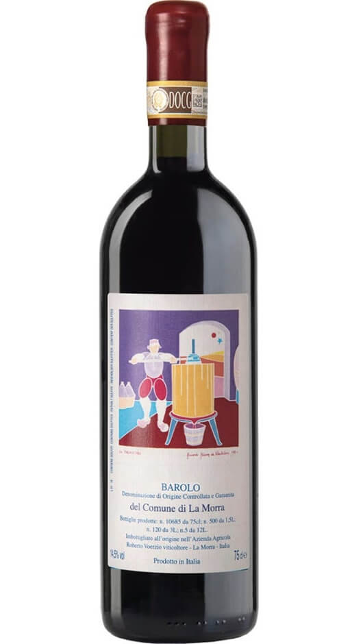 Barolo Del Comune Di La Morra - Magnum  - Wooden Case - Roberto Voerzio