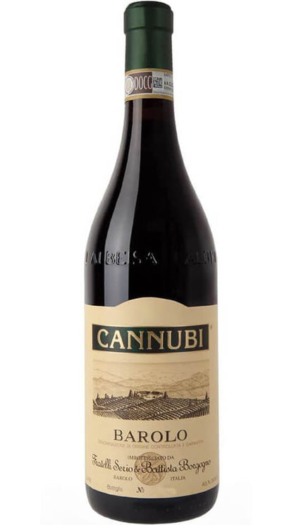 Barolo DOC - Cannubi - Jeroboam - Caisse en Bois - Fratelli Serio e Battista Borgogno