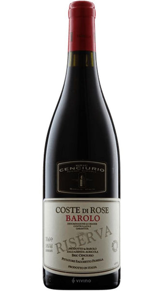 Barolo DOCG - Coste di Rose Riserva - Bric Cenciurio