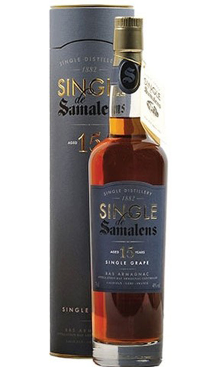 Bas Armagnac Single 15 ans - 70cl - Tubo - Samalens