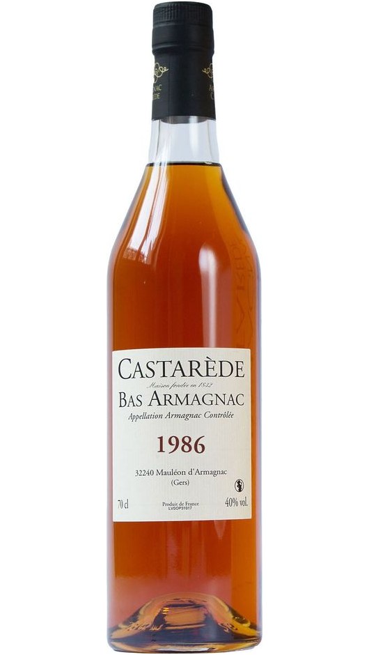 Bas Armagnac 1986 70cl - Castarède