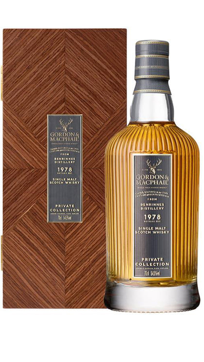 Benrinnes 1978 - Imbottigliato Nel 2021 - 70cl Invecchiato 43 Anni - Cassa Legno - Private Collection - Gordon & Macphail