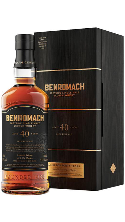 Benromach 40 YO - Cofanetto 70cl - Benromach Distillery