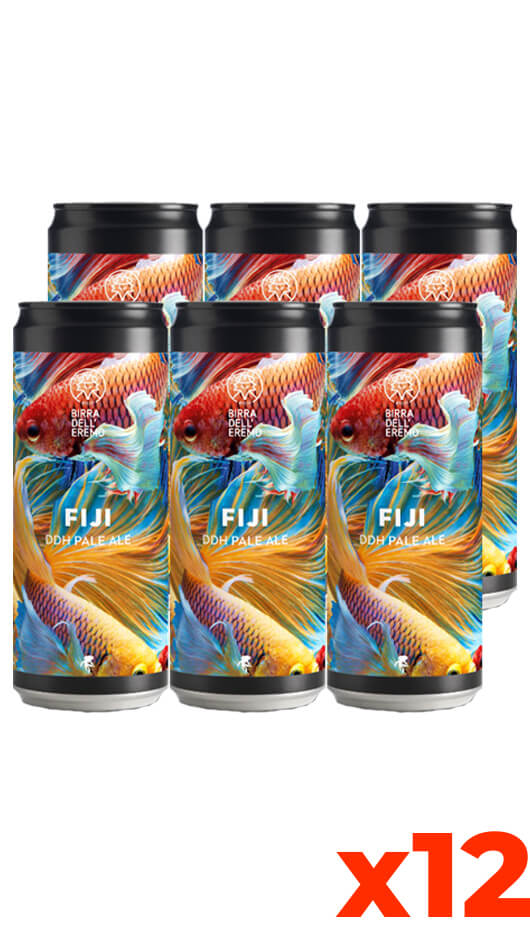 Birra dell'Eremo - Fiji Pale Ale - Verpackung da 33cl x 12 Dosen
