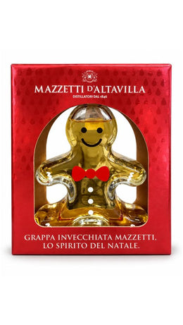 Biscotto Zenzerino di Natale - Grappa Invecchiata 20cl - Mazzetti