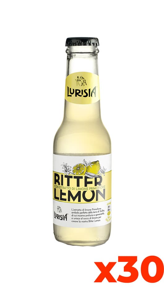 Bitter Lemon Lurisia - Emballage 15cl x 30 Bouteilles