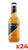 Black Orange Red Bull Organics Bio - Confezione 25cl x 24 Bottiglie