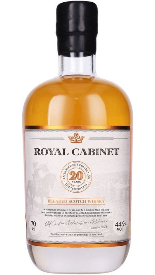 Blended Scotch Whisky 70cl - Royal Cabinet 20 Years - Brave New Spirits