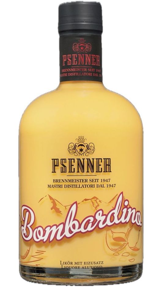 Bombardino - Liquore all'Uovo con Rum 70cl - Psenner