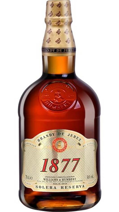 Brandy 1877 - Invecchiato 3 Anni 70cl - Brandy Gran Duque d'Alba Williams & Humbert