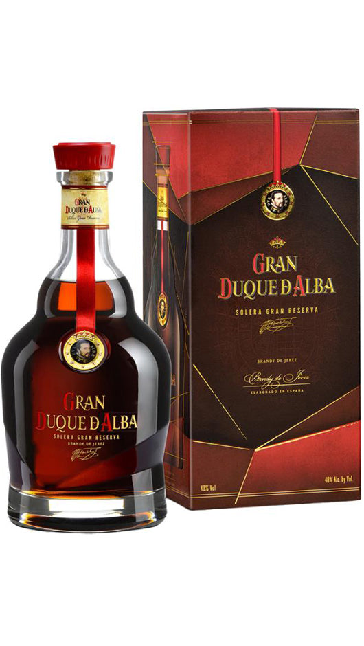 Brandy Gran Duque d'Alba - Invecchiato 12 Anni 70cl Coffret - Brandy Gran Duque d'Alba Williams & HHumbert