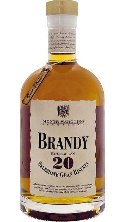 Brandy Stravecchio Monte Sabotino 20Y 70cl - Zanin