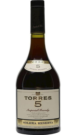 Brandy Torres 5 Imperial Solera Reserva 100cl
