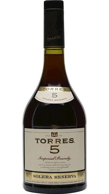Brandy Torres 5 Imperial Solera Reserva 100cl