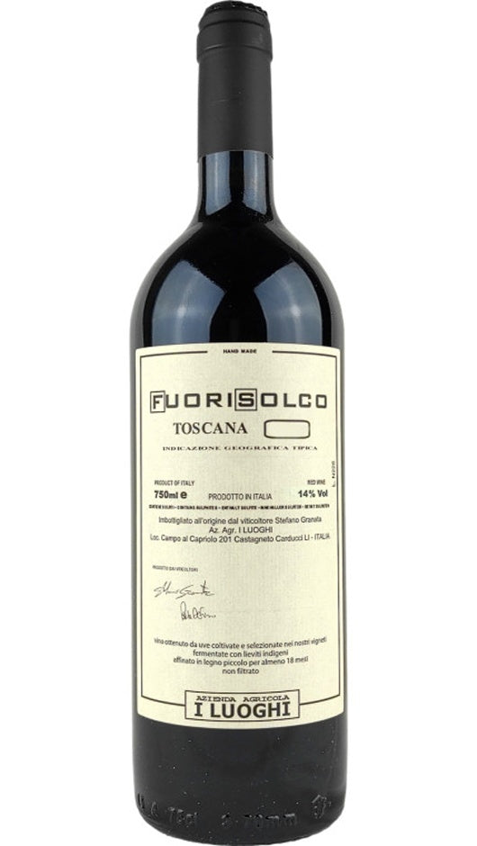 Cabernet Franc Toscana IGT - Fuorisolco - Azienda Agricola i Luoghi