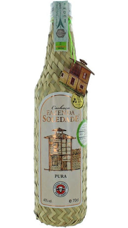 Cachaça Pura 70cl - Fazenda Soledade