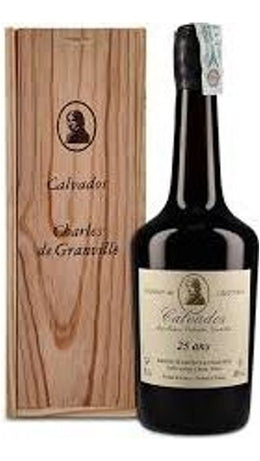 Calvados 25 Ans 70cl -  Cassa di Legno - Charles de Granville