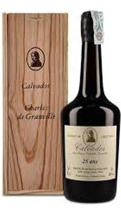 Calvados 25 Ans 70cl -  Cassa di Legno - Charles de Granville