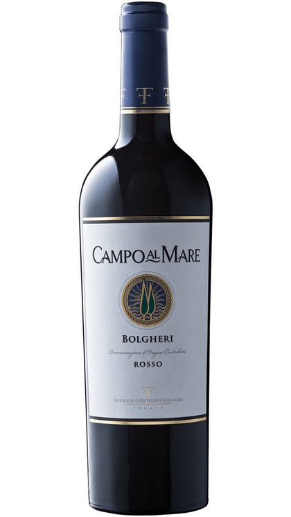Bolgheri Rosso DOC - Magnum - Cassa Legno - Campo al Mare - Folonari
