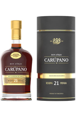 Carúpano Reserva 21 Privada 70cl - Tubo - Carupano