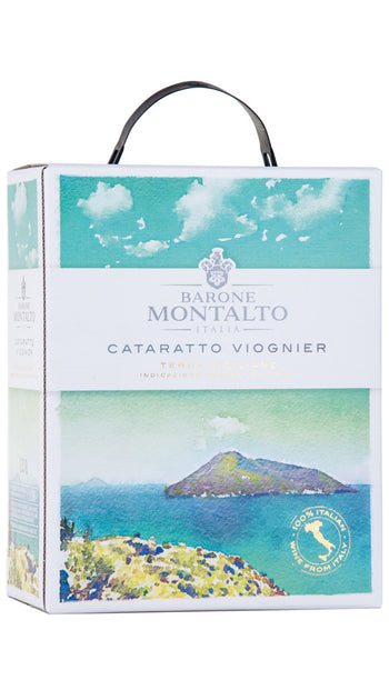 Grigio Siciliane Italy Barone - bag-in-box Terre of Monta 3 – - Pinot Bottle - Litri IGT