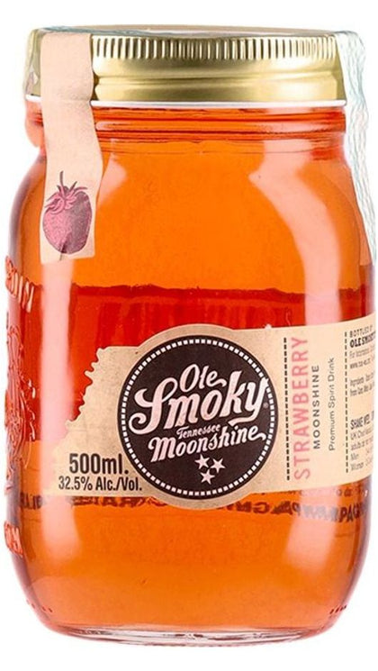 Cereal Spirit Drink Strawberry 50cl - Ole Smoky Moonshine