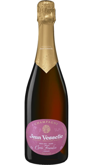 Champagne Rosé de Saignée Friandise Demi-Sec - Jean Vesselle