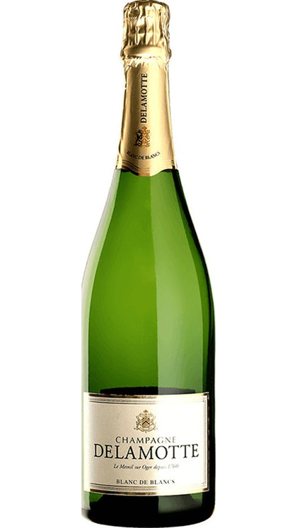 Champagne Blanc De Blancs 2018 - Magnum - Wooden Case - Delamotte