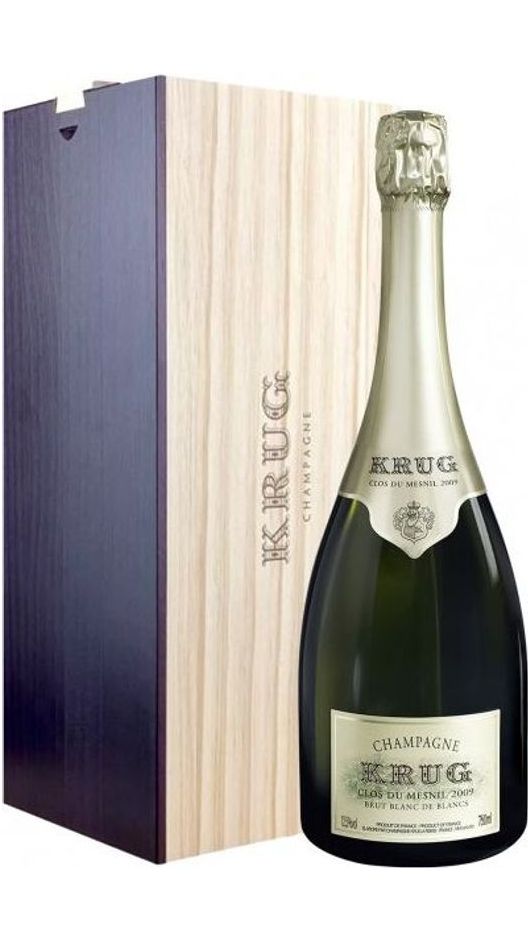 Champagne Clos du Mesnil 2009 - Cassa di Legno - Krug
