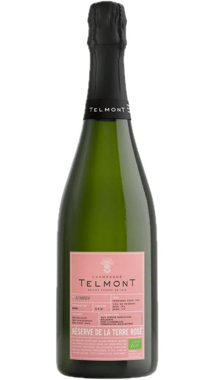 Champagne Réserve de la Terre Rosé Bio - Telmont