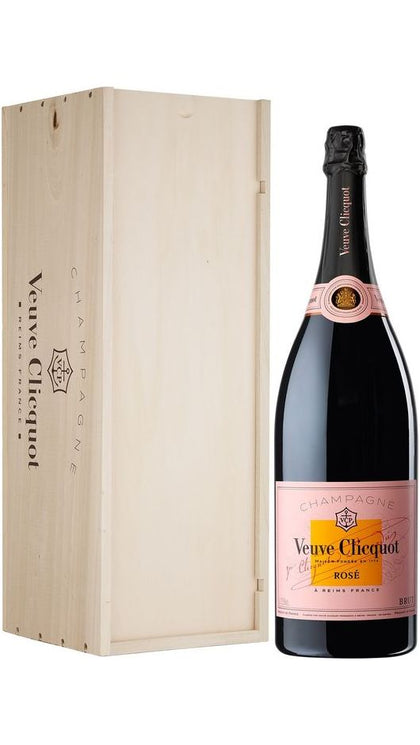 Champagne Rosé - Jeroboam - Cassa di Legno - Veuve Clicquot