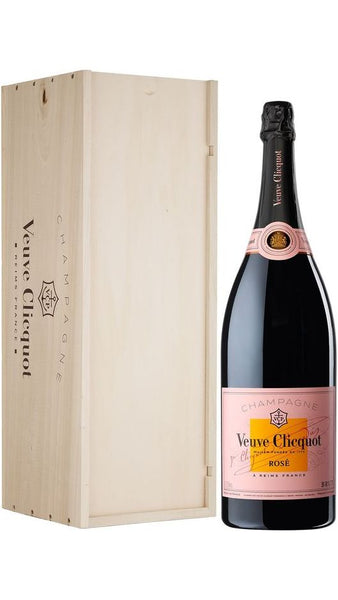 Champagne Rosé - Jeroboam - Cassa di Legno - Veuve Clicquot