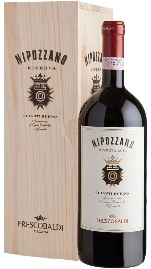 Chianti Rufina DOCG - Riserva - Cassa di Legno - Nipozzano